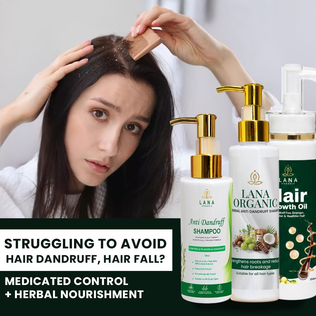 Complete Anti‑Dandruff & Hair Growth Trio