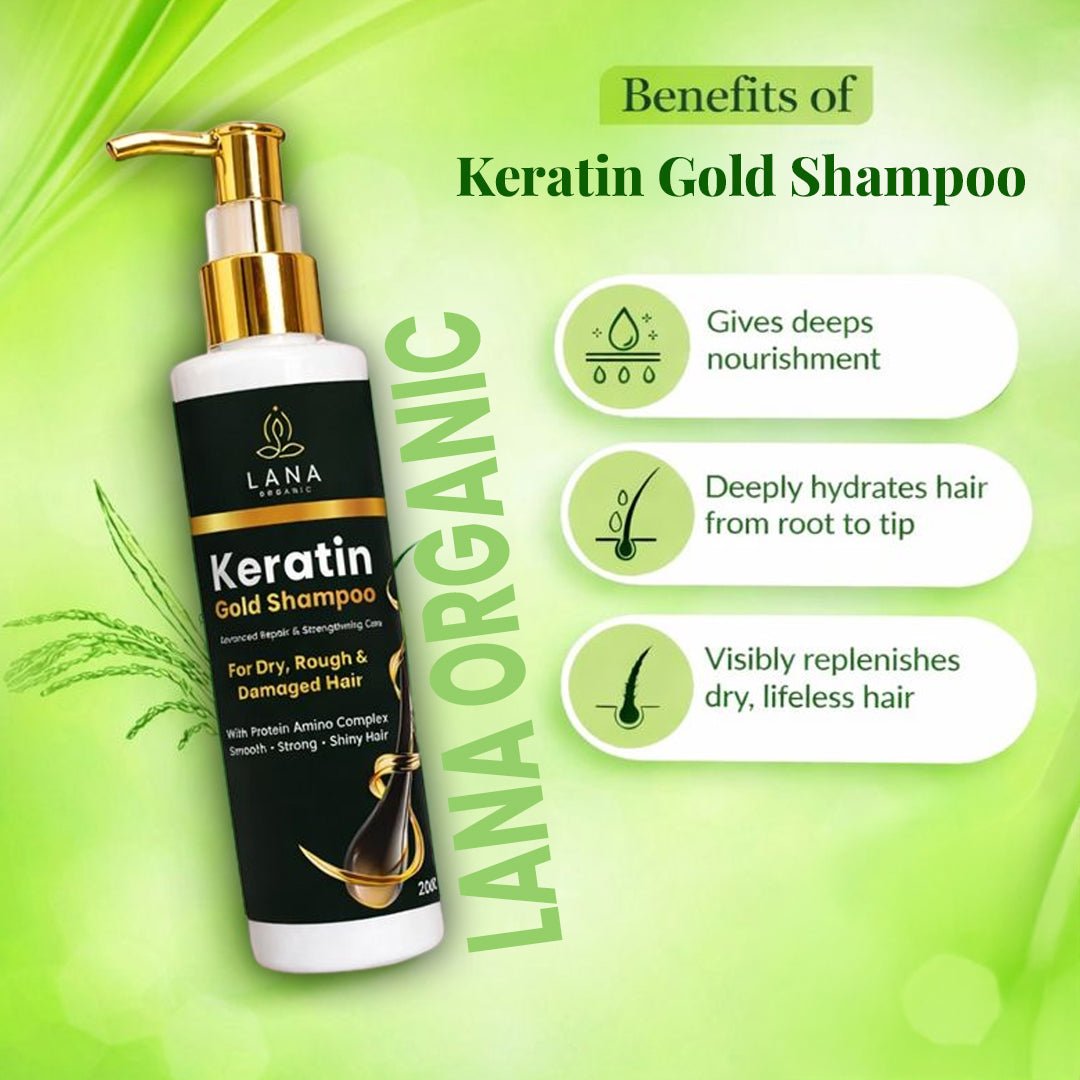 Keratin Gold Shampoo
