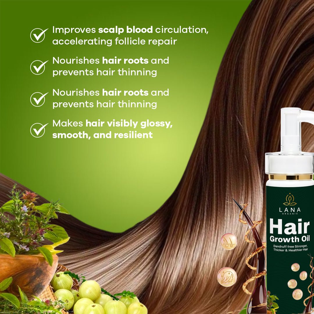 Lana Organic Hair Growth Oil