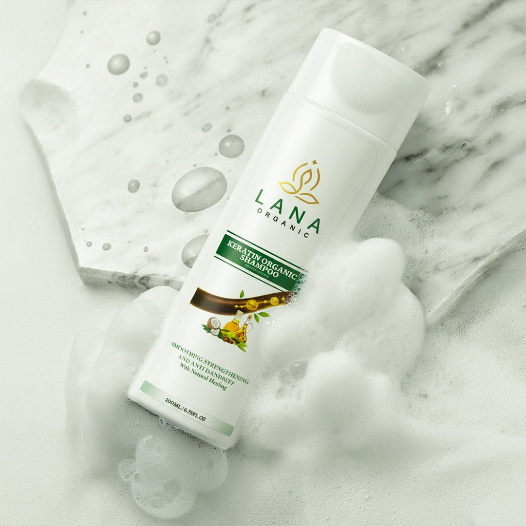 Keratin Organic Anti Dandruff Shampoo