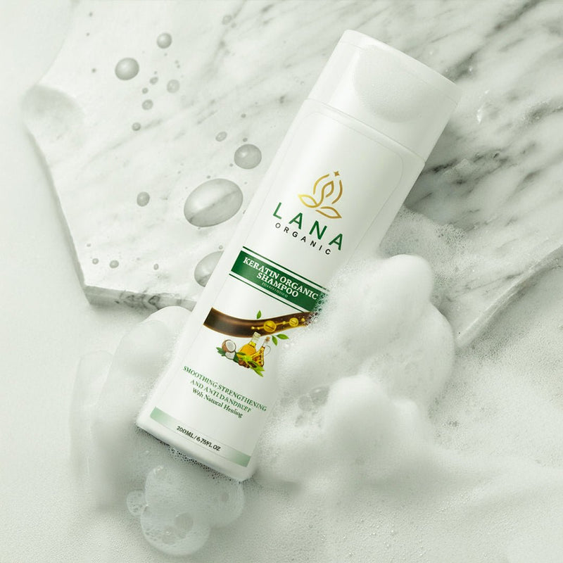 Keratin Organic Anti Dandruff Shampoo